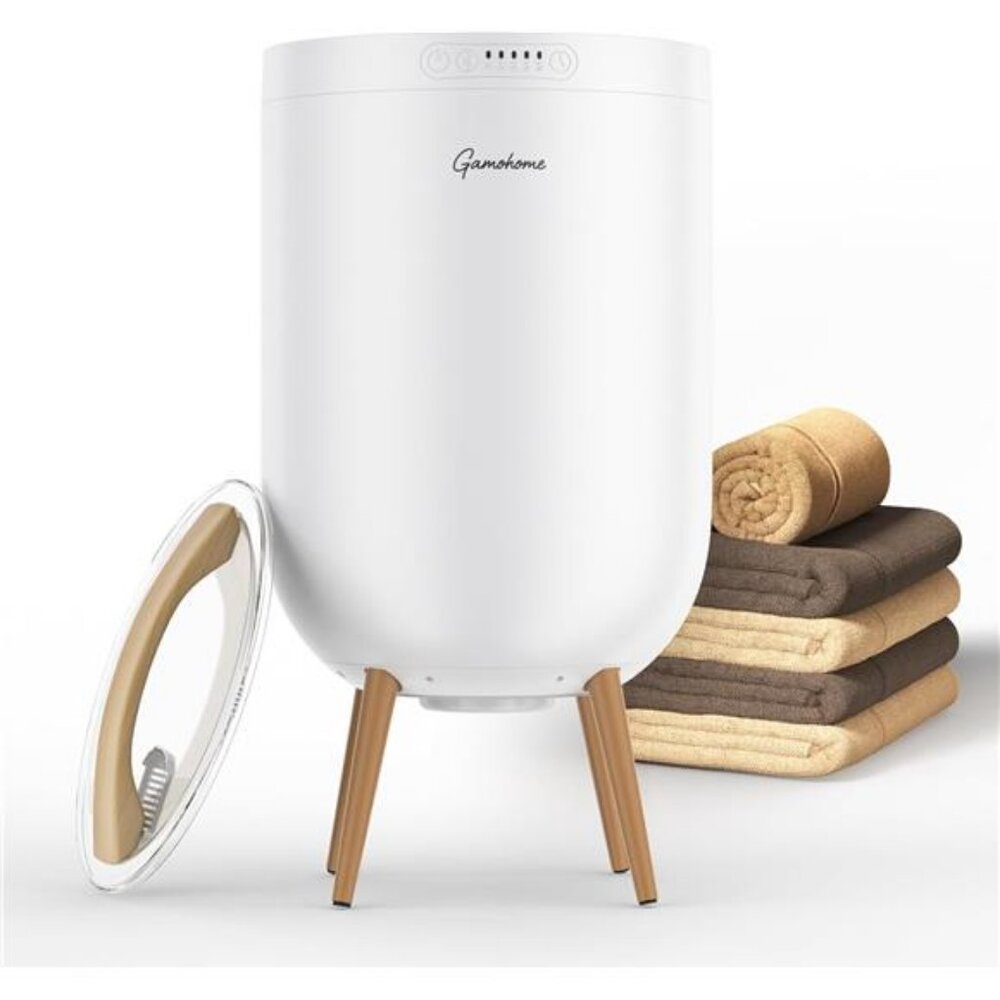 Towel Warmer Luxury Heated Bucket – Bluetooth‎ Speaker, Ambient Light & Auto